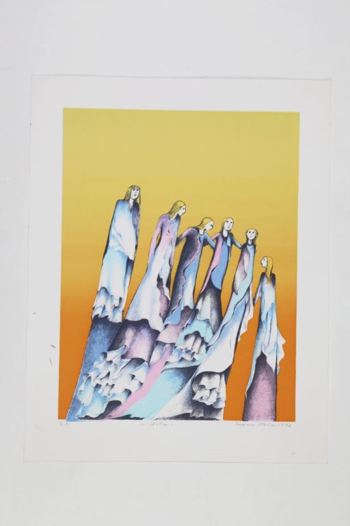 Søstre - Grafikk - Dagny Hall